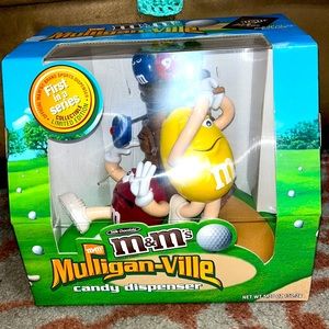 M&Ms Golf Mulligan-Ville candy dispenser 1st in a series limited edition